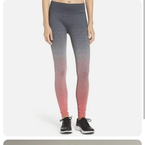Brooks Streaker Ombre Running Leggings Size Small High-Rise Gradient Multicolor - Picture 1 of 6